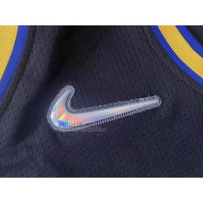 Maglia
 Stephen Curry NO 30 Golden State Warriors Slam Dunk Special Mexico Edition 2022 Nero

